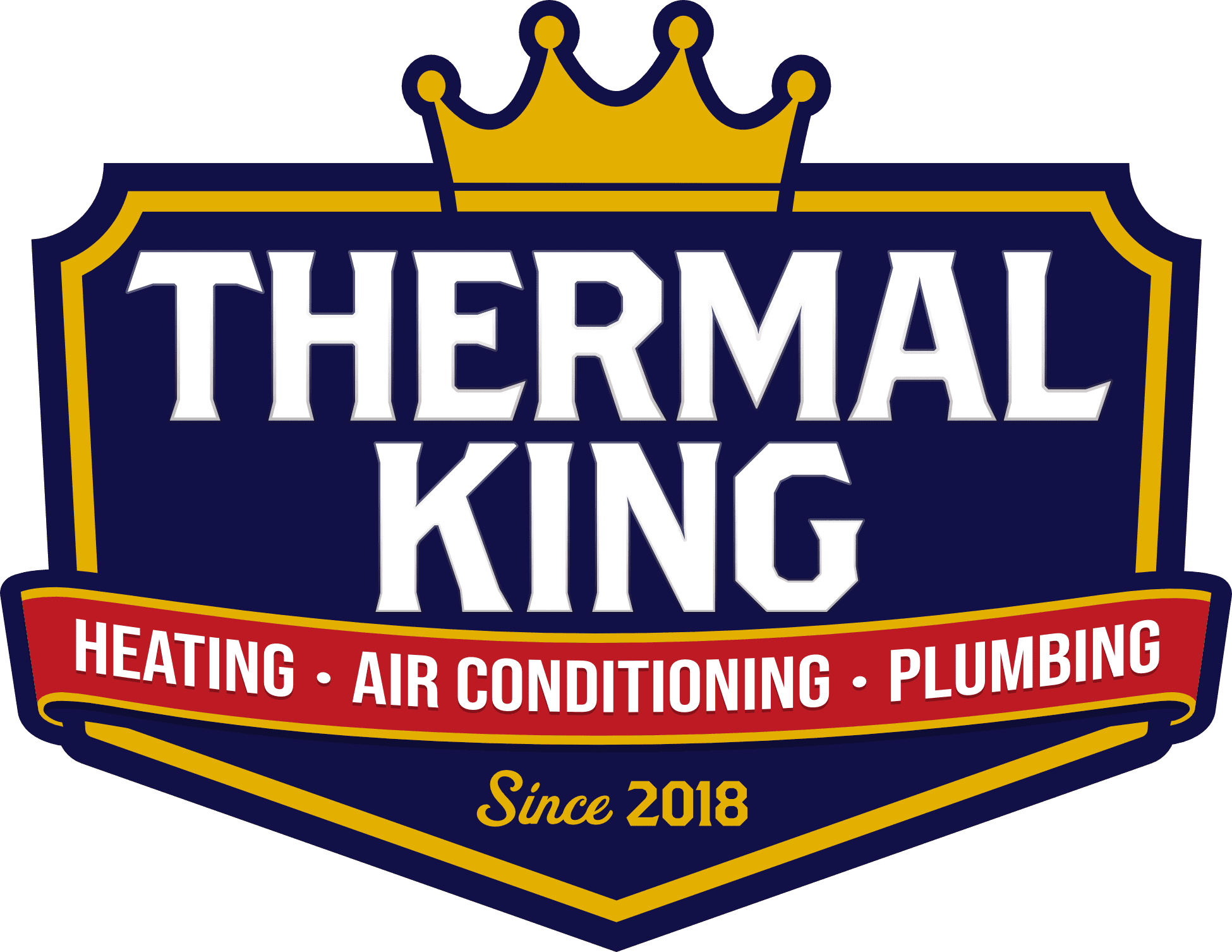 Logo for Thermal-King, an HVAC and plumbing company in Coeur d'Alene, ID.